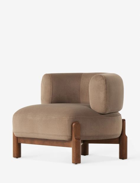 Furst Sculptural Barrel Accent Chair Sculptural Accent Chair, Barn Makeover, Beige Accent Chair, Living Room Accent Chairs, Sitting Stool, Barrel Accent Chair, Small Sitting Area, Sculptural Chair, Upholstery Armchair