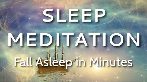 Sleep Meditation Fall Asleep in Minutes, Deep Sleep Hypnosis Story with Calm Ocean Waves - YouTube Guided Meditation For Sleep, Deep Sleep Meditation, Rain Thunder, Sleep Hypnosis, Sleep Talking, Calm Ocean, Sleep Sounds, Calm Music, Sleep Meditation