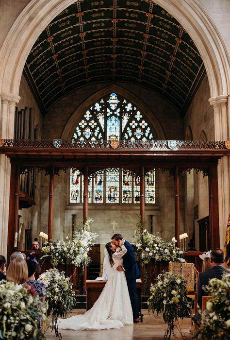 Talia & Jamie's Chiswick House Summer Wedding By Richard Skins | UK & Destination Wedding Photographer | Editorial & Documentary style | Photos with Depth, Warmth & Heart. Tucked away in the leafy enclaves of Richmond, London, Talia and Jamie's late August wedding was a celebration that perfectly captured the essence of an English summer's day. With not a cloud in sight, the day promised nothing short of perfection. Discover more! summer wedding, UK summer wedding, wedding ceremony, couple kiss Chiswick House Wedding, Late August Wedding, Wedding England, Chiswick House, Richmond London, Lover Wedding, Surrey England, Uk Summer, English Summer