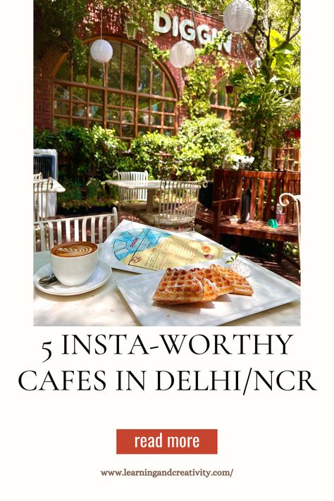 5 insta worthy cafes in Delhi/NCR Cafes In Delhi, Delhi Cafe, Dinner Restaurants, Exposed Brick Walls, Grilling Chicken Breast, Light Dinner, Instagrammable Places, Cool Cafe, Instagram Worthy