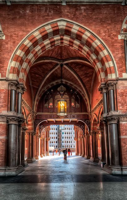 St. Pancras Station, Euston Rd, London, Greater London N1C 4QL, United Kingdom St Pancras Station London, Gorgeous Architecture, St Pancras Station, Kentish Town, Capital Cities, St Pancras, Train Stations, Greater London, London Town