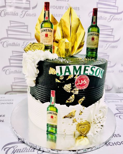 Jameson cake Jameson Cake, Creative Birthday Cakes, Cakes For Women, Creative Birthday, 40th Birthday, Birthday Cakes, Birthday Wishes, Birthday Cake, Cake