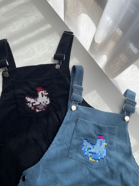 Stardew Valley Overalls and Hoodie Nintendo Switch Stardew Valley Overalls, Brown Kawaii, Kid Core Outfits, Punk Witch, Kawaii Outfit Ideas, Overalls Dress, Switch Accessories, Kawaii Outfit, Nintendo Switch Accessories