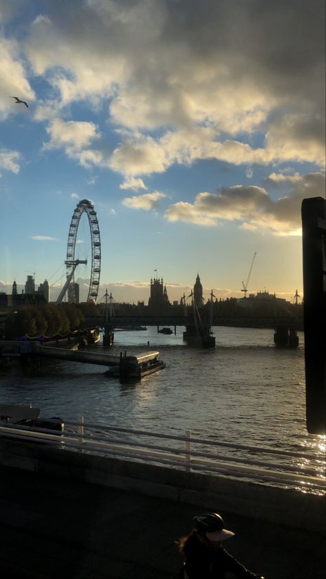 london sunset Waterloo Sunset, London Dreams, London Eye, London