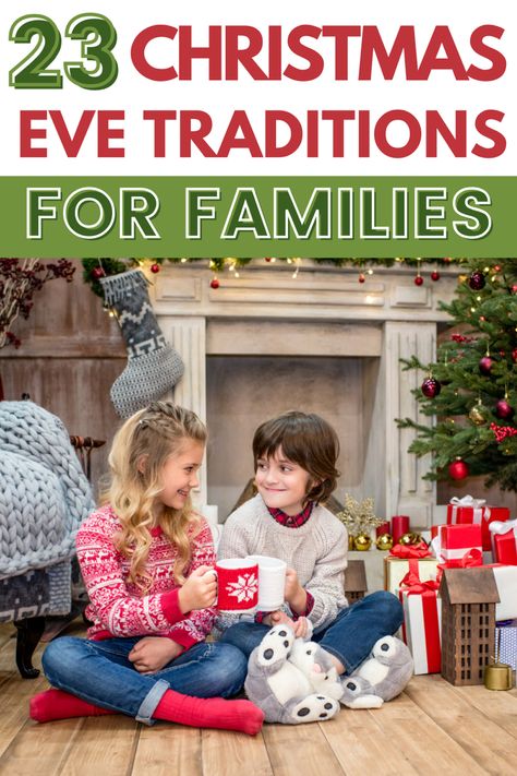 Here are some great ways to spend Christmas Eve with children, including ideas for being at home and being out and about and Christmas Eve traditions to start with babies, toddlers, preschoolers and older children. What To Do On Christmas, Traditions For Kids, Day Before Christmas, Christmas Scavenger Hunt, Christmas Eve Traditions, Traditions To Start, Reindeer Food, Days Before Christmas, Homemade Decor