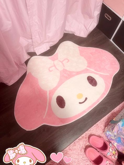 #kawaii #sanrio #kawaiicore #hellokitty #mymelody #kawaiimilki ଘ(੭ˊ꒳ˋ)੭✧ Pink Hello Kitty Room, Hello Kitty Room, Teenager Bedroom Design, Kawaii My Melody, Kawaii Home, Kawaii Room Ideas, Hello Kitty Room Decor, Girly Bathroom, Hello Kitty Bedroom