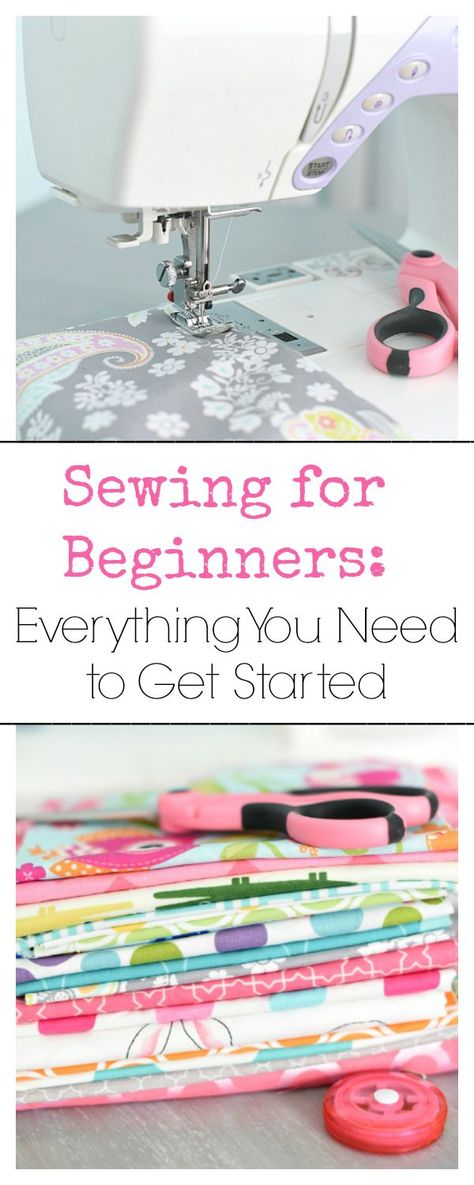 Sewing Classes For Beginners, Sewing Tutorials For Beginners, Tips For Sewing, Beginners Sewing, Start Sewing, Learning To Sew, Sewing 101, Sewing Tips And Tricks, Beginner Sewing Projects Easy