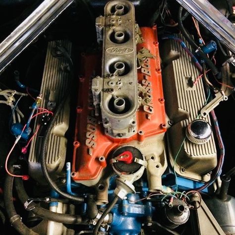 Ford 302 Engine, Ford Racing Engines, Mustang Engine, Boss Style, Vintage Mustang, Ford Hot Rod, Classic Mustang, Performance Engines, Ford Racing