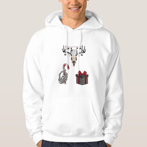 Gothic christmas - spooky gothmas pack hoodie - tap/click to personalize and buy #hoodie #gothic #christmas, #reindeer, #skull, #scary, Dog Xmas Gifts, Ugly Christmas Sweater Cat, Christmas Tree Hoodie, Hedgehog Christmas, Grinch Christmas Tree, Dogs Christmas, Dog Xmas, Hoodie Cozy, Funny Xmas