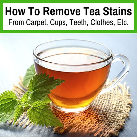 How to Remove Tea Stains (From Carpet, Cups, Teeth, Clothes, Etc.) How To Remove Tea Stains From Clothes, Naturally Whiten Teeth, Coffee Stain Removal, Stain Removal Guide, Whiten Teeth, Healthy Juice Recipes, Remove Stains, Stained Teeth, Natural Teeth Whitening