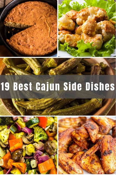 New Orleans Vegetable Dishes, Cajun Side Salads, Cajun Chicken Side Dish, Caribbean Side Dishes Veggies, What Side Dish Goes With Gumbo, Sides For Cajun Food, Cajun Chicken Sides, Cajun Sides Dishes Louisiana, Crawfish Side Dishes