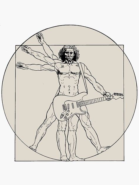 Sharpie Tattoos, Vitruvian Man, Music Tattoo, Music Artwork, Tattoo Art Drawings, Music Images, Drawstring Bags, Star Stickers, Ipad Cases