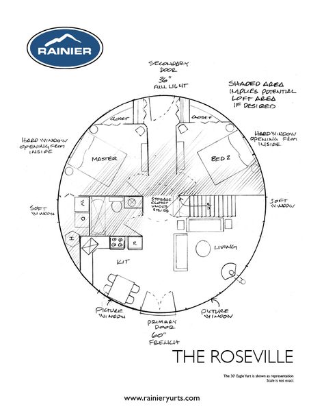 30 Ft Yurt Floor Plans, Yurt Floor Plans 30', Yurt Interior Floor Plans, Yurt Homestead, Yurt Floor Plans, Yurt Plans, Circular House, Yurt Ideas, Yurt Life