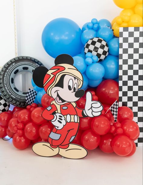 Mickey Mouse Racing Birthday, Mickey Mouse Race Car Party, Mickey Racers Birthday Party, Mickey Mouse Racers Birthday, Mickey And The Roadster Racers Party, Mickey Mouse Roadster Racers Birthday, Roadster Racers Birthday, Mickey Roadster Racers Party, Mickey Roadster Racers Birthday