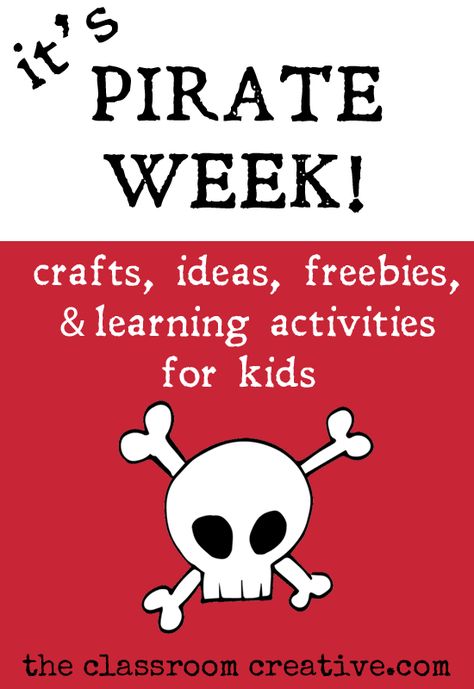 Pirate Theme Classroom, Pirate Preschool, Pirate Week, Pirate Unit, Pirate Classroom, Summer Camp Themes, Free Printables For Kids, Pirate Activities, Pirate Treasure Maps