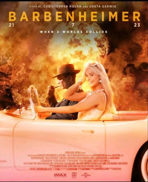 Oppenheimer Barbie, Barbie X Oppenheimer, Barbie Oppenheimer, Bullet To The Head, Robert Oppenheimer, Dream Dark, Robert Downey Jr., Sung Kang, Critics Choice Awards