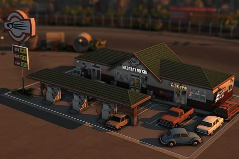 gossiptrait Sims 4 Subway Station, Strangerville Build, Sims Strangerville, Sims 4 Strangerville Build, Strangerville House, Sims 4 Strangerville Cc, Sims 4 Copperdale, Sims Bar, Ts4 Community Lots