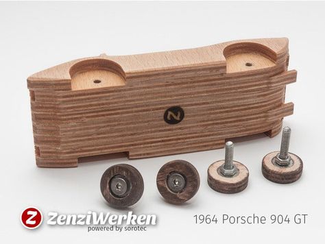 1964 Porsche, Porsche 904, Desktop Cnc, Wooden Toys Design, Wooden Toy Cars, Wood Toys Plans, Making Wooden Toys, Wooden Toys Plans, Handmade Wooden Toys