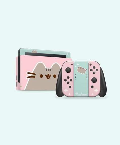 Exclusive Pusheen Nintendo Switch Skin – Pusheen Shop Nintendo Switch Lite Skin, Switch Lite Skin, Pusheen Shop, Pusheen Plush, Pusheen Cute, Nintendo Switch Case, Nintendo Switch Lite, Nintendo Switch Accessories, Star Wars Outfits