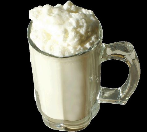 AYRAN (MİXED WATER AND YOGURT) Turkish Recipes, Mason Jar Mug, Beer Mug, Glass Of Milk, Beer Glasses, Yogurt, The Live, Mason Jars, Breaking News