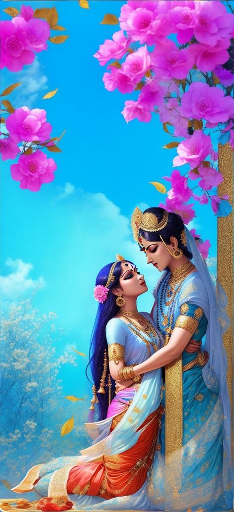 Radhakrishna Hd Wallpaper, Lgbtq Painting, Wallpaper 1080p, राधे कृष्णा, Krishna Hd, Radhe Shyam, Wallpaper Photo Gallery, Indian Art Gallery, Lord Krishna Hd Wallpaper