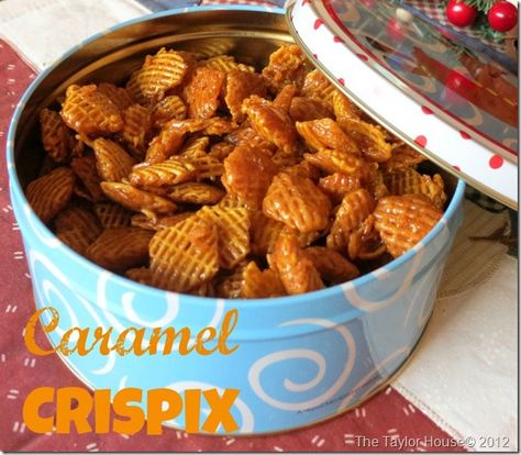 Caramel Chex Mix, Caramel Chex, Chex Mix Recipes, Snack Mix Recipes, Chex Mix, Food Preservation, Snack Mix, Trail Mix, Holiday Baking