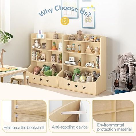 Amazon.com: Curipeer Kids Bookshelf, Three-and-a-half Tier Wooden Bookcase, Bookshelf for Playing room, Nursery, Bedroom, Toy Storage Cabinet with 5 Cube Units, Star Pattern Kids' Toy Storage Organizer, White : Home & Kitchen Bedroom Toy Storage, Toy Storage Cabinet, Playing Room, Toy Storage Organizer, Kids Bookshelf, Cube Unit, Toy Storage Organization, Wooden Bookcase, Bookshelves Kids