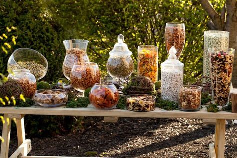 Nuts and Salty Snacks make a great station at an event. Buffet Wedding Reception, Wedding Snacks, Country Western Wedding, Candy Buffet Wedding, Dessert Station, Candy Station, Reception Photos, Wedding Buffet, Salty Snacks