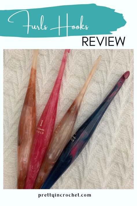 Crochet hook review for crocheters featuring Furls. Furls Crochet, Bettering Myself, One Drop, The Hype, My Thoughts, Crochet Hook, Spending Money, Pink Glitter, Instagram Feed