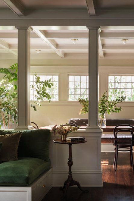 Jessica Helgerson Interior Design, Tamizo Architects, Jessica Helgerson, Portland House, Built In Sofa, Casa Cook, Window Bench, Craftsman Style Home, Street House