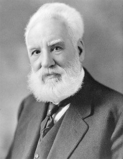 On this day in tech history, both Alexander Graham Bell and Elisha Gray applied for patents for telephone designs in what would become a controversial battle over who invented the telephone. Alexander Graham Bell Quotes, Famous Inventors, Alexander Graham Bell, Famous Scientist, The Day Will Come, Anna Kournikova, Thomas Edison, Industrial Revolution, Bellini