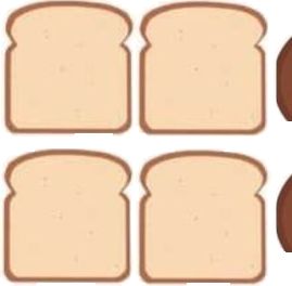 Build A Sandwich Printable, Gingerbread Kids Crafts, Bread Printable, Build A Sandwich, Printable Cutouts, Sandwich Paper, Burger Bread, Paper Toy Printable, Printable Toys