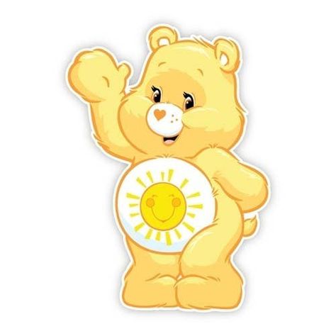 Which Care Bear Are You? Care Bears Funshine Bear, Santa Says, Sunshine Bear, Care Bears Birthday Party, Care Bear Tattoos, Care Bear Party, Care Bear Birthday, Funshine Bear, Care Bears Cousins