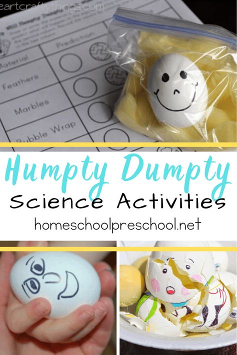 Humpty Dumpty Egg Drop, Mandala Tattoo Lotus, Humpty Dumpty Activities, Nursery Rhyme Lessons, Fairy Tales Preschool Activities, Nursery Rhymes Preschool Crafts, Rhyming Preschool, Nursery Rhyme Crafts, Fairy Tales Preschool