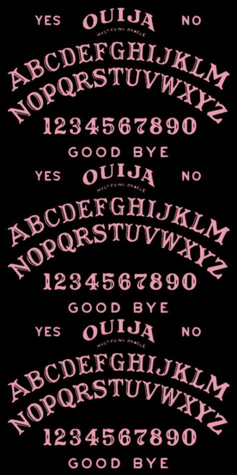 Ouija board wallpaper Black and pink Scary Goth Wallpaper, Pink Ouija Board Wallpaper, Pink Tarot Card Wallpaper, Pink Satanic Wallpaper, Pink And Black Witch Aesthetic, Ouji Board Wallpaper, Ouija Board Wallpaper Iphone, Black And Pink Halloween Wallpaper, Pink And Black Halloween Wallpaper