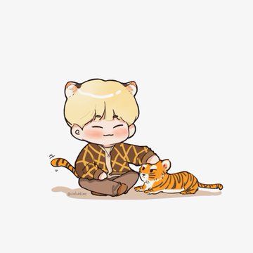 Tiger Drawing, Chibi Wallpaper, Won Woo, Seventeen Going Seventeen, Cute Tigers, Hoshi Seventeen, Seventeen Wallpapers, Seventeen Album, Cartoon Jokes