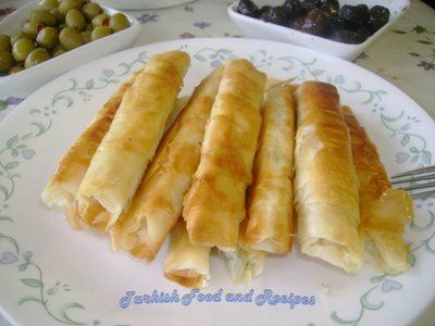 Turkish Cigar borek- cheese filled FILO dough Cheese Pastry, Wonderful Friend, No Knead Bread, Cheese Fries, Yummy Dips, Middle Eastern Recipes, Turkish Recipes, Middle Eastern, Appetizer Snacks