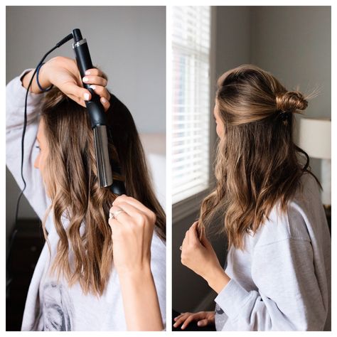 mid length hair tutorial how to style - See (Anna) Jane. #hair #tutorial #curl #midlength #hairstyle Mid Length Hair Tutorial, Wavy Mid Length Hair, Prom Hair Medium, Hair Curling Tips, Second Day Hairstyles, Hair With Layers, Mid Length Hair With Layers, Midlength Haircuts, Layered Haircut