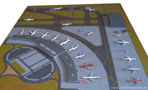 Airport Concept, Airport Diorama, Lego City Airport, Lego Airport, Free Paper Models, Lego Army, Architecture Elevation, Airport Design, Airport Photos