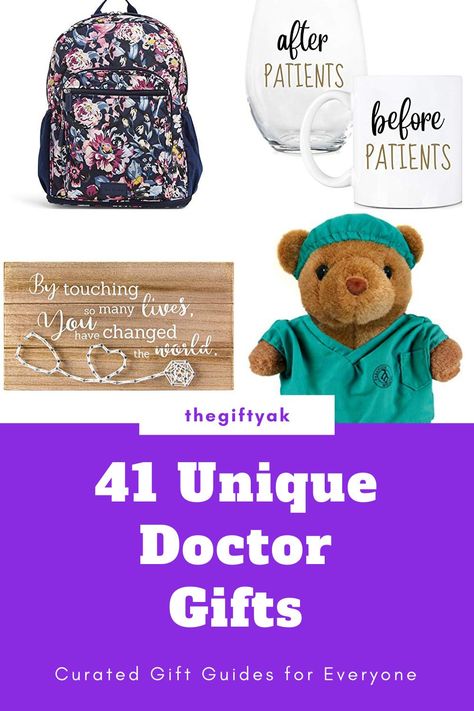 We’ve taken care to source only the most unique, interesting and humorous gifts for doctors. We know your time is valuable, so we’ve combed the internet and created a list of only the best gifts for doctors. Diy Gifts For Doctors, Christmas Gift For Doctor Boss, Dr Day Gift Ideas, Dr Gifts Ideas, Office Christmas Gifts Diy, National Doctors Day Gift Ideas, Doctor Day Gift Ideas, Doctor Gifts Ideas, Doctors Day Ideas Gifts