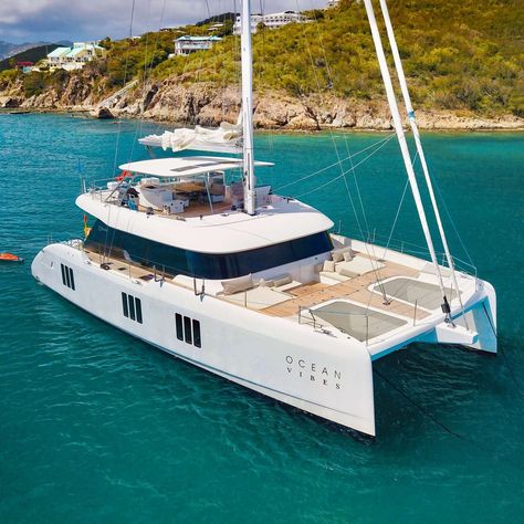 Charter Catamaran for 8 Guests O C E A N V I B E S 🌴Cruise the British Virgin Islands ✈️ 3hrs direct from Miami 💧Luxury Yacht for 8 Guests 💧3 Crew 💧4 Ensuite Guest Cabins 💧7 Nights All Inclusive 💧Starting at $9k per person including crew gratuity. 💧5 Night Minimum 📅Availability: April 23-30 May 27- June 03 June 06 -13 July 08 - 31 Nov 15 - Jan 2025 Open. This is a great yacht to celebrate the Holidays on! Holiday rates start at $90,000 p/wk all inclusive for 8 guests. Contact us for a q... Miami Luxury, Guest Cabin, Luxury Yacht, British Virgin Islands, Virgin Islands, Luxury Yachts, Luxury Style, On Holiday, Catamaran