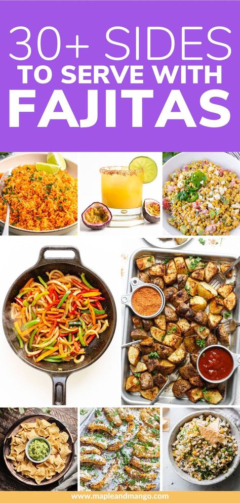 Side Dishes For Fajitas, Dinner Party Outfit Casual, Fajita Sides, Dinner Party Ideas Food, Dinner Party Foods, Fajita Side Dishes, Dinner Party Food Ideas, Casual Dinner Party Outfit, Southwest Chicken Pasta