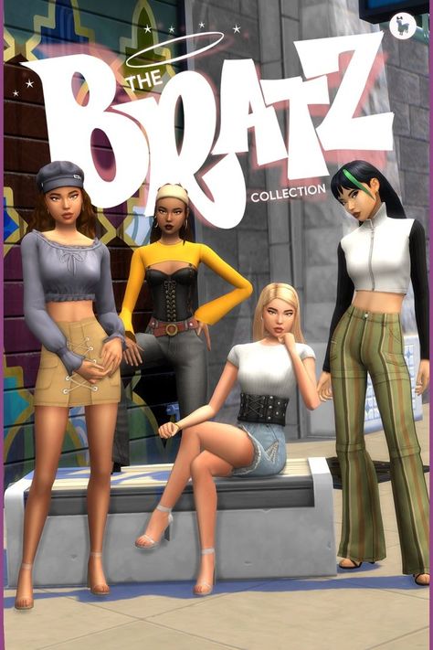 || Sims 4 Maxis Match CC || The Bratz Collection by greenllamas Sims 4 Patreon Collection, Sims 4 Outfit Collection, Sims 4 Cc Party Patreon, Sims 4 Realm Of Magic Cc Maxis Match, Sims 4 Cc White Crop Top, Sims 4 Cc Clothes Package, Sims 4 Juicy Couture Cc, Sims 4 Cc Collection Clothes, Sims 4cc Patreon