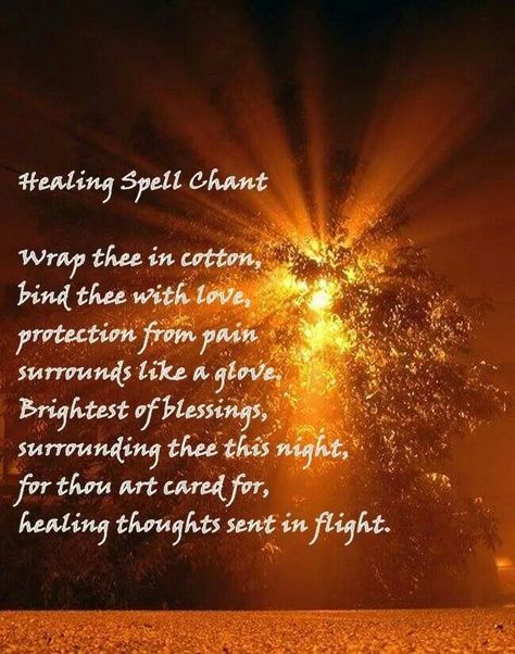 Healing Spells | Healing spell chant Healing Spells For Others Health, Wiccan Chants, Wiccan Quotes, Healing Spell, Wicca Recipes, Halloween Spell Book, Charmed Book Of Shadows, Healing Thoughts, Easy Spells