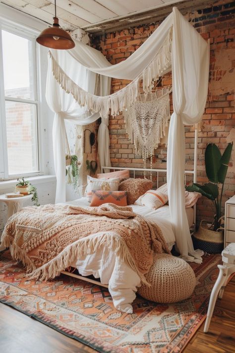 Modern Bedroom Wall Decor, Bedroom For Kids, Minimalist Room Decor, Bed Inspo, Chic Loft, Indian Room, Boho Style Bedroom, Cozy Spaces, Bedroom Decor Design