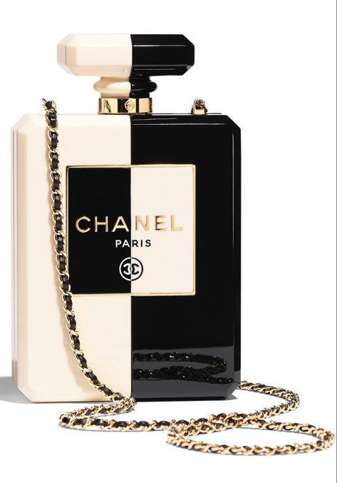 Chanel Tas Lv, Chanel Perfume Bottle, Perfume Chanel, Parfum Chanel, Moda Chanel, Black Evening Bag, Mode Chanel, Chanel Store, Chanel Perfume