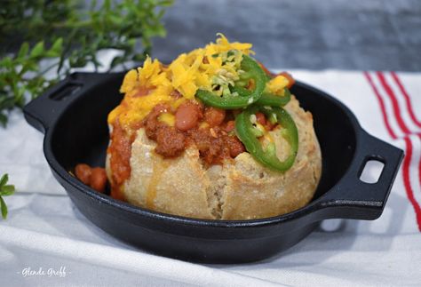 Sourdough Bread Bowls, THM E Sourdough Bread Bowls, Around The Family Table, Thm E, Whole Grain Flour, Sourdough Pizza, Vital Wheat Gluten, Table Food, Sourdough Baking, Clam Chowder