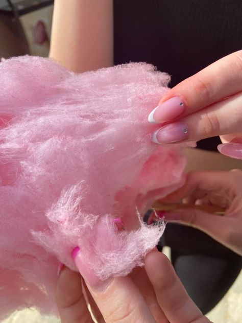 Cotton Candy Asethic, Pink Cotton Candy Aesthetic, Candy Floss Aesthetic, Cotton Candy Pink Nails, Pink Candy Aesthetic, Candy Pink Nails, Mila Core, Pink Charcuterie, Cotton Candy Aesthetic