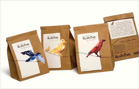 Food Package Design, Food Package, Seed Packaging, Food Pouch, Graphic Design Packaging, Bird Food, Food Packaging Design, Bird Seed, Creative Packaging Design