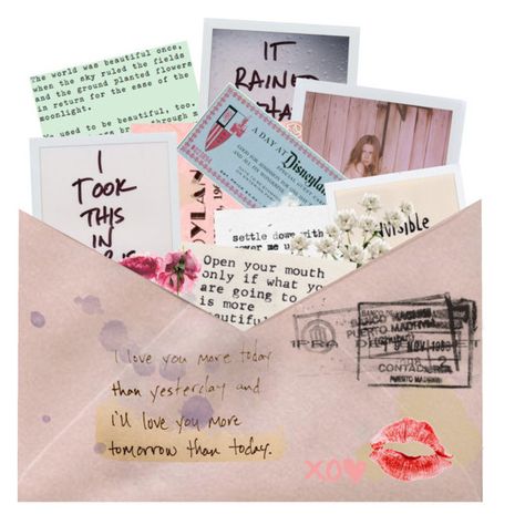 ☆ ☀ ☆ ❤ liked on Polyvore featuring filler Romantic Things, Png Icons, Mail Art, Love You More, Love Letters, Mood Boards, Aesthetic Pictures, Cute Wallpapers, Mood Board